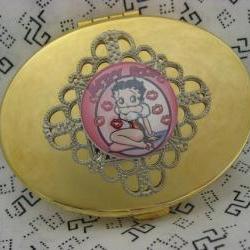 Compact Mirror Betty Boop